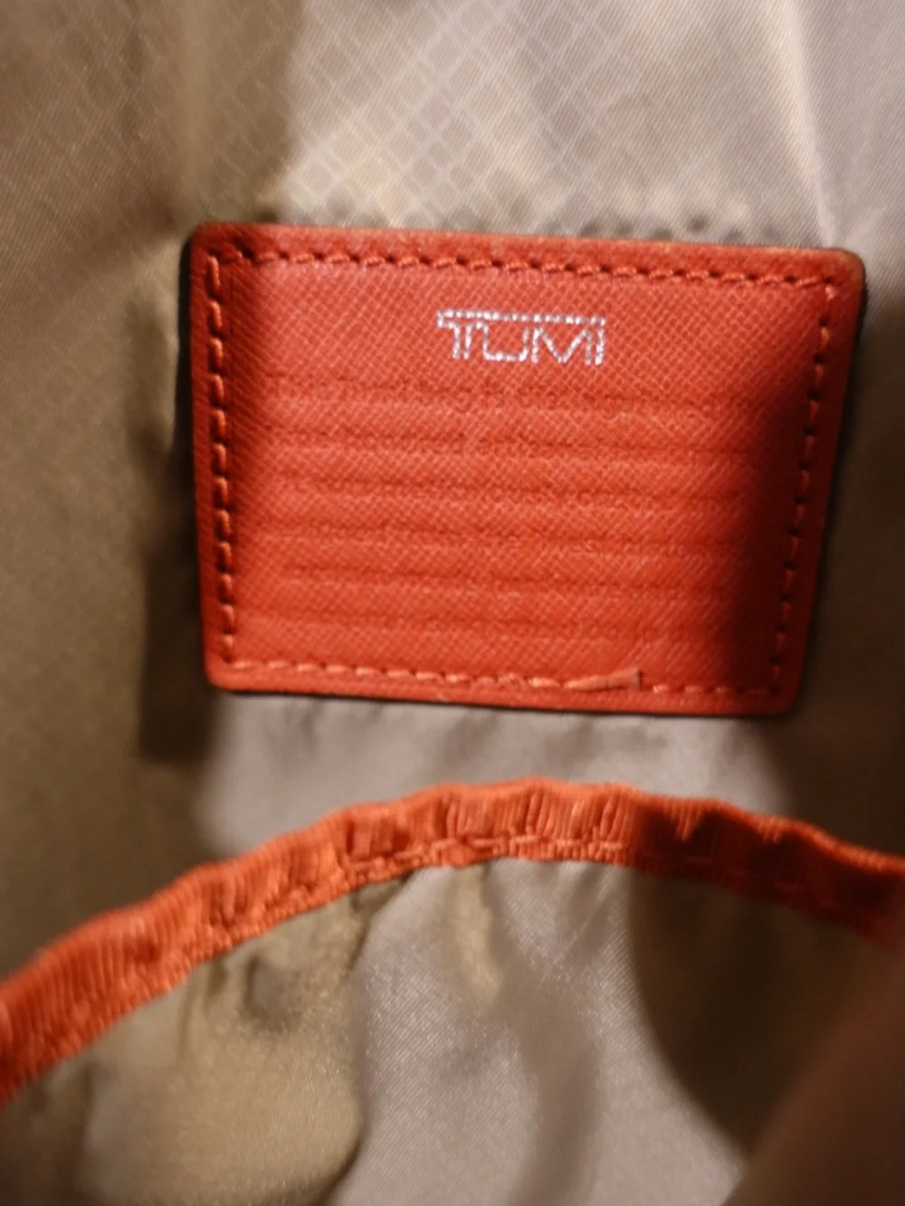 Tumi Voyageur Calais - orange backpack - Picture 6 of 6